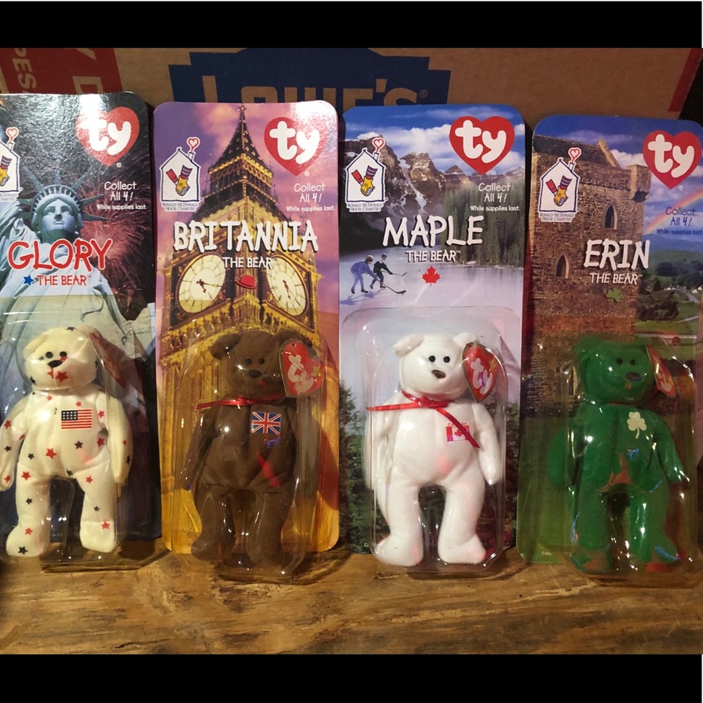 RARE AND HIGHLY COLLECTIBLE Ty Beanie Baby’s